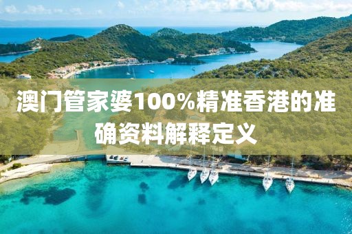 澳門管家婆100%精準香港的準確資料解釋定義