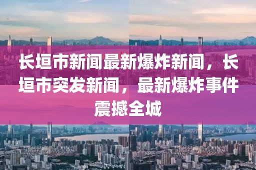 長垣市新聞最新爆炸新聞，長垣市突發新聞，最新爆炸事件震撼全城