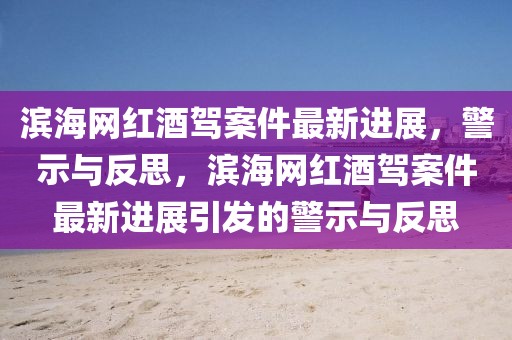 濱海網紅酒駕案件最新進展，警示與反思，濱海網紅酒駕案件最新進展引發的警示與反思