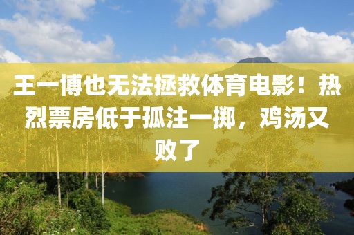 王一博也無(wú)法拯救體育電影！熱烈票房低于孤注一擲，雞湯又?jǐn)×?></div><div   id=