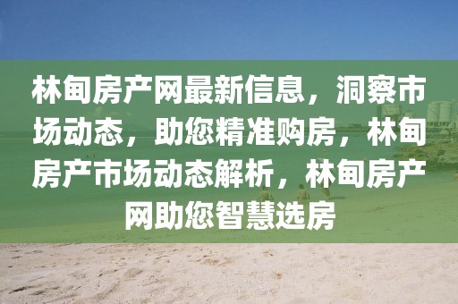 林甸房產(chǎn)網(wǎng)最新信息，洞察市場動態(tài)，助您精準(zhǔn)購房，林甸房產(chǎn)市場動態(tài)解析，林甸房產(chǎn)網(wǎng)助您智慧選房