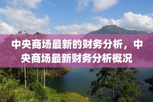 中央商場最新的財(cái)務(wù)分析，中央商場最新財(cái)務(wù)分析概況