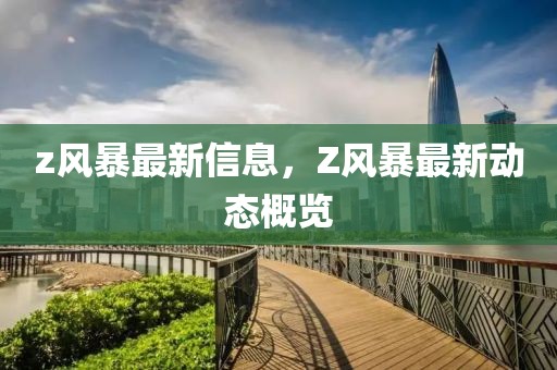 z風暴最新信息，Z風暴最新動態概覽