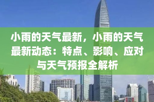 小雨的天氣最新，小雨的天氣最新動態：特點、影響、應對與天氣預報全解析
