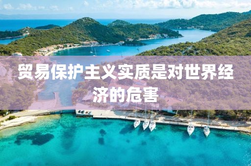 貿(mào)易保護(hù)主義實(shí)質(zhì)是對世界經(jīng)濟(jì)的危害