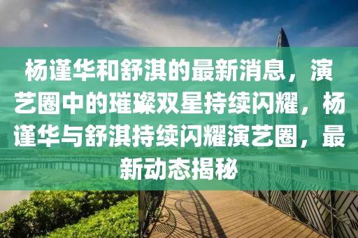 楊謹(jǐn)華和舒淇的最新消息，演藝圈中的璀璨雙星持續(xù)閃耀，楊謹(jǐn)華與舒淇持續(xù)閃耀演藝圈，最新動態(tài)揭秘