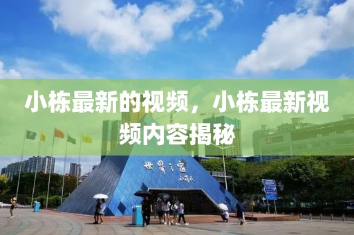 小棟最新的視頻，小棟最新視頻內(nèi)容揭秘
