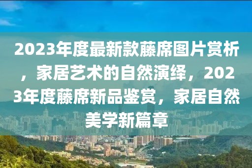 2023年度最新款藤席圖片賞析，家居藝術的自然演繹，2023年度藤席新品鑒賞，家居自然美學新篇章
