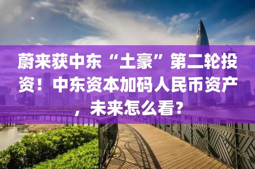 蔚來獲中東“土豪”第二輪投資！中東資本加碼人民幣資產，未來怎么看？