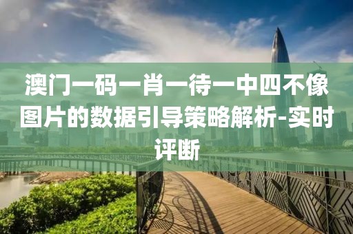 澳門一碼一肖一待一中四不像圖片的數據引導策略解析-實時評斷