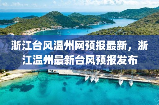 浙江臺風(fēng)溫州網(wǎng)預(yù)報(bào)最新，浙江溫州最新臺風(fēng)預(yù)報(bào)發(fā)布