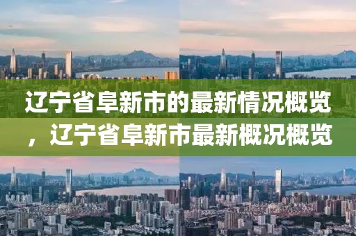 遼寧省阜新市的最新情況概覽，遼寧省阜新市最新概況概覽