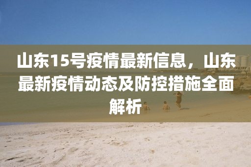山東15號疫情最新信息，山東最新疫情動態及防控措施全面解析