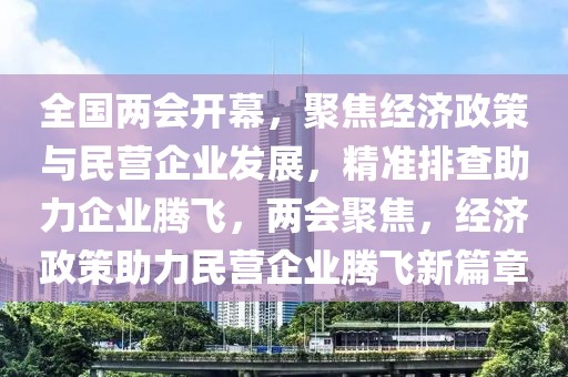 全國兩會開幕，聚焦經濟政策與民營企業發展，精準排查助力企業騰飛，兩會聚焦，經濟政策助力民營企業騰飛新篇章