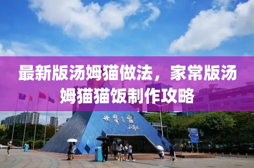 最新版湯姆貓做法，家常版湯姆貓貓飯制作攻略