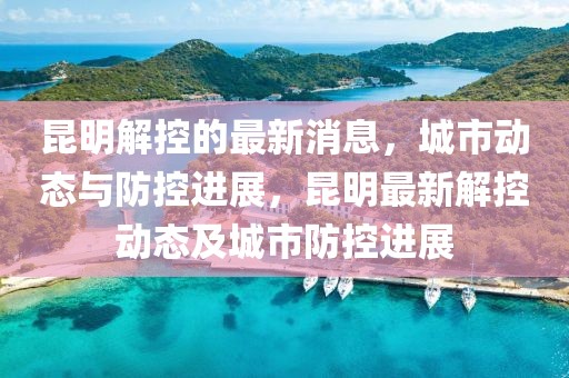昆明解控的最新消息，城市動態與防控進展，昆明最新解控動態及城市防控進展