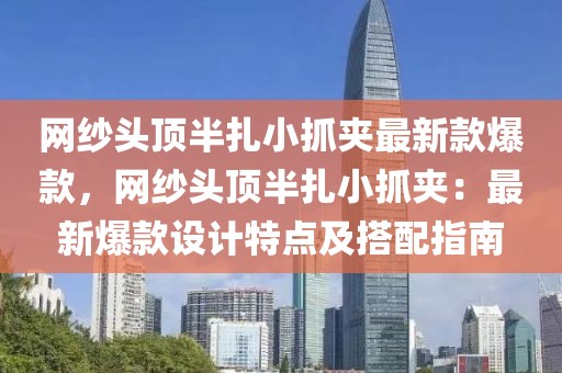 網紗頭頂半扎小抓夾最新款爆款，網紗頭頂半扎小抓夾：最新爆款設計特點及搭配指南