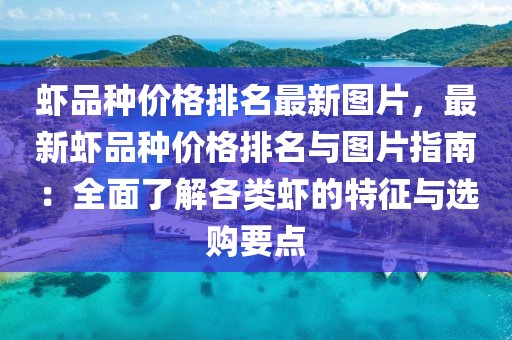 蝦品種價(jià)格排名最新圖片，最新蝦品種價(jià)格排名與圖片指南：全面了解各類(lèi)蝦的特征與選購(gòu)要點(diǎn)