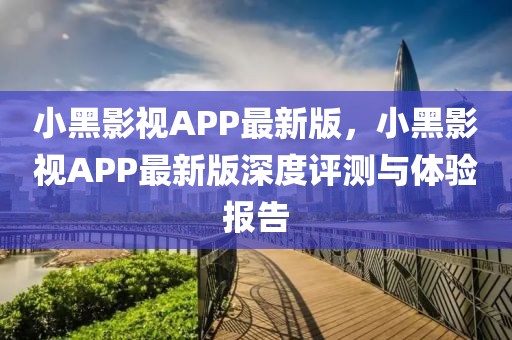 小黑影視APP最新版，小黑影視APP最新版深度評測與體驗報告