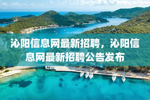 沁陽信息網最新招聘，沁陽信息網最新招聘公告發布