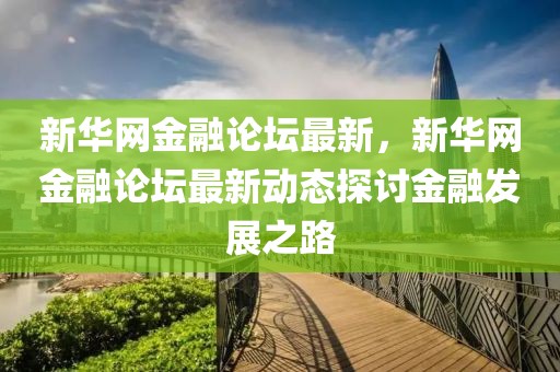 新華網金融論壇最新，新華網金融論壇最新動態探討金融發展之路