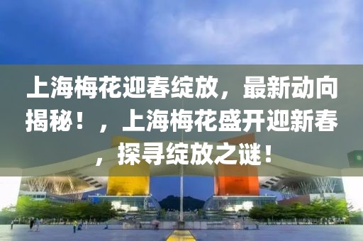 上海梅花迎春綻放，最新動向揭秘！，上海梅花盛開迎新春，探尋綻放之謎！