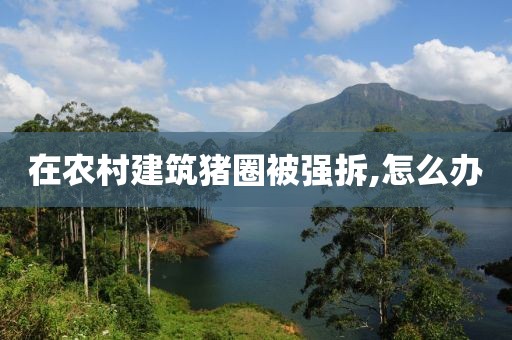 在農村建筑豬圈被強拆,怎么辦