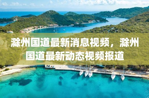 滁州國道最新消息視頻，滁州國道最新動態視頻報道