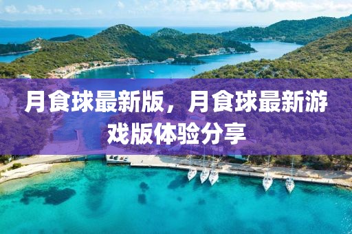 月食球最新版，月食球最新游戲版體驗分享