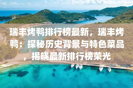瑞豐烤鴨排行榜最新，瑞豐烤鴨：探秘歷史背景與特色菜品，揭曉最新排行榜榮光