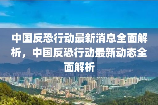 中國反恐行動最新消息全面解析，中國反恐行動最新動態全面解析