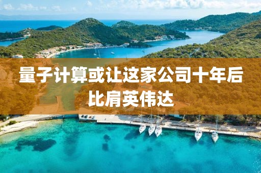 量子計(jì)算或讓這家公司十年后比肩英偉達(dá)