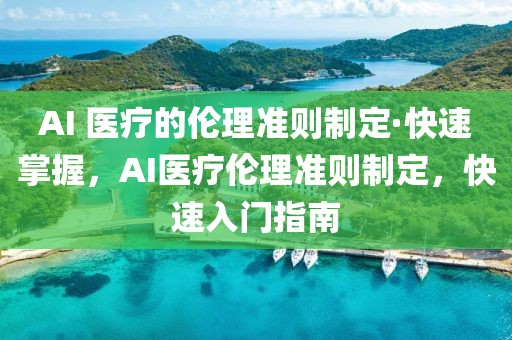 AI 醫療的倫理準則制定·快速掌握，AI醫療倫理準則制定，快速入門指南