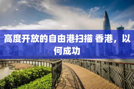 高度開放的自由港掃描 香港，以何成功