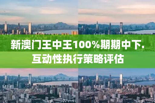 新澳門王中王100%期期中下.互動性執行策略評估
