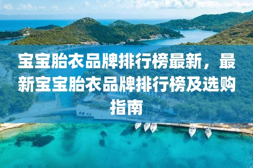 寶寶胎衣品牌排行榜最新，最新寶寶胎衣品牌排行榜及選購指南