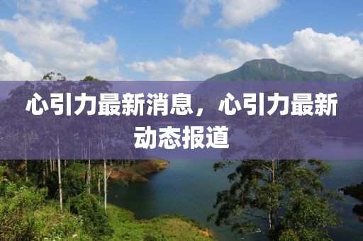 心引力最新消息，心引力最新動態(tài)報道