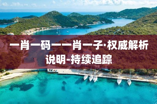 一肖一碼一一肖一子·權威解析說明-持續追蹤