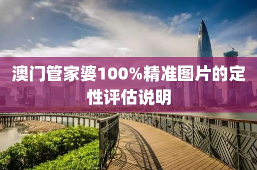 澳門管家婆100%精準圖片的定性評估說明