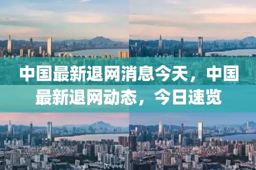 中國最新退網消息今天，中國最新退網動態，今日速覽