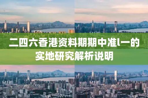 二四六香港資料期期中準l一的實地研究解析說明