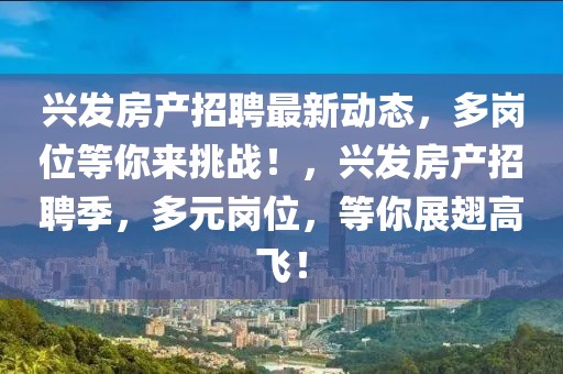 興發房產招聘最新動態，多崗位等你來挑戰！，興發房產招聘季，多元崗位，等你展翅高飛！