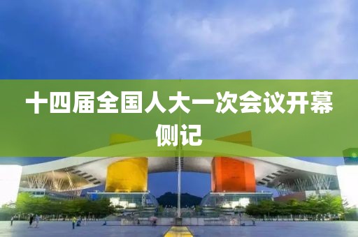 十四屆全國人大一次會議開幕側記