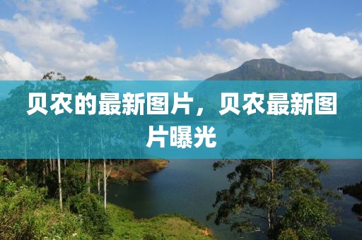 貝農的最新圖片，貝農最新圖片曝光