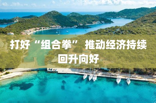 打好“組合拳” 推動經濟持續回升向好