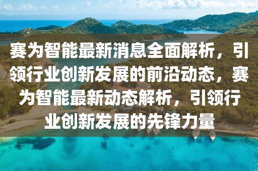 賽為智能最新消息全面解析，引領行業創新發展的前沿動態，賽為智能最新動態解析，引領行業創新發展的先鋒力量