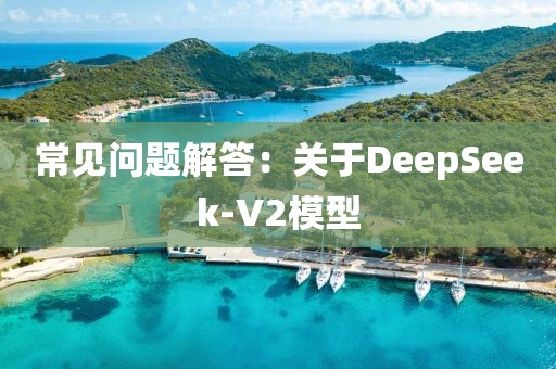 常見問題解答：關于DeepSeek-V2模型