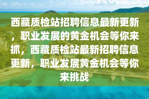 西藏質檢站招聘信息最新更新，職業發展的黃金機會等你來抓，西藏質檢站最新招聘信息更新，職業發展黃金機會等你來挑戰