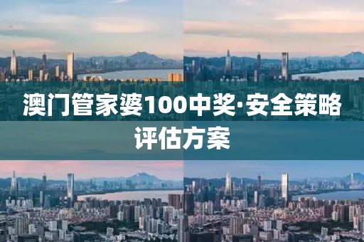 澳門管家婆100中獎·安全策略評估方案
