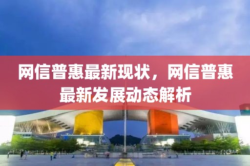 網信普惠最新現狀，網信普惠最新發展動態解析